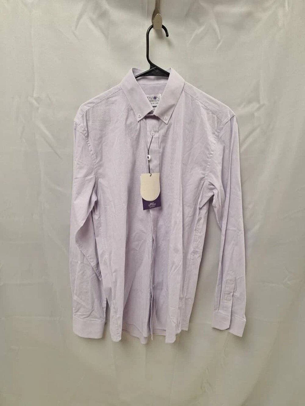 Mens Tayion by Montee Holland Purple Dress Shirt Size Medium (RackD5)